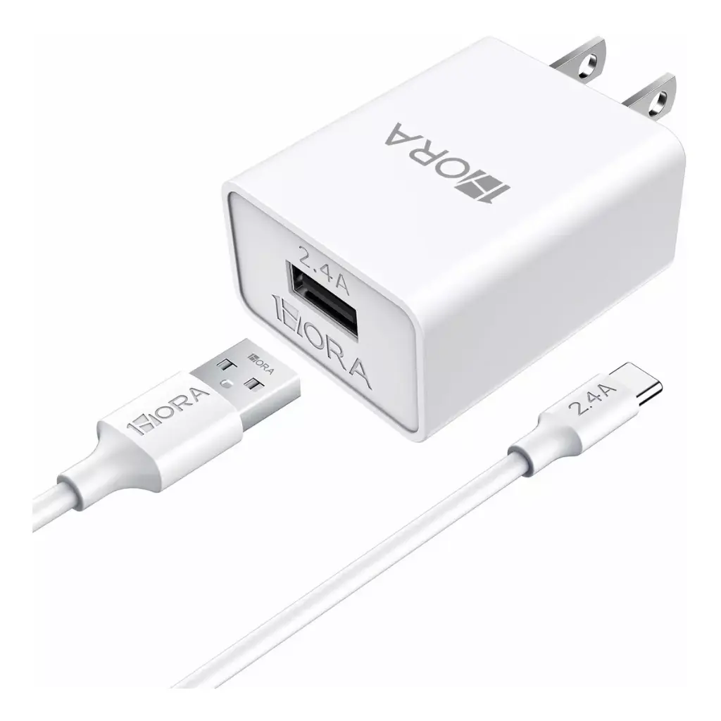 COMBO CARGADOR TIPO C 2.4 GAR142